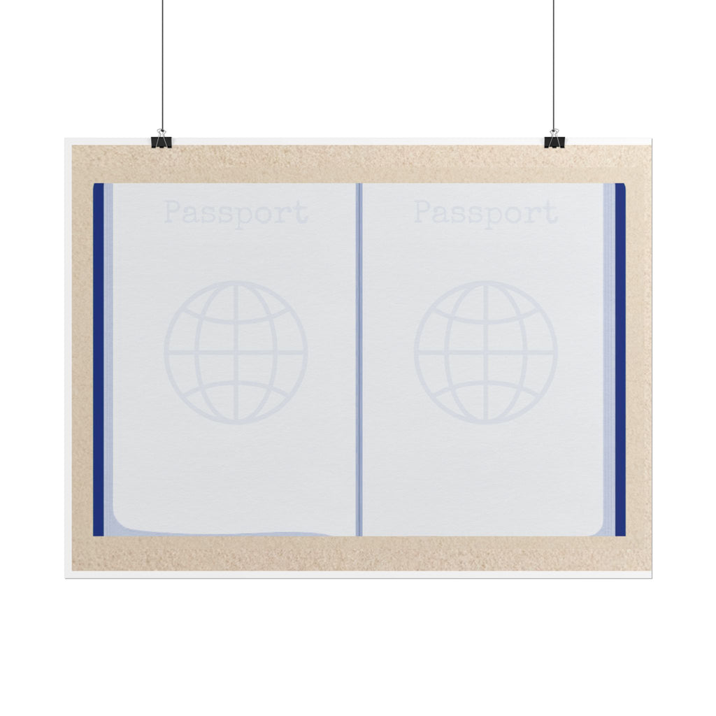 Book Passport Poster
