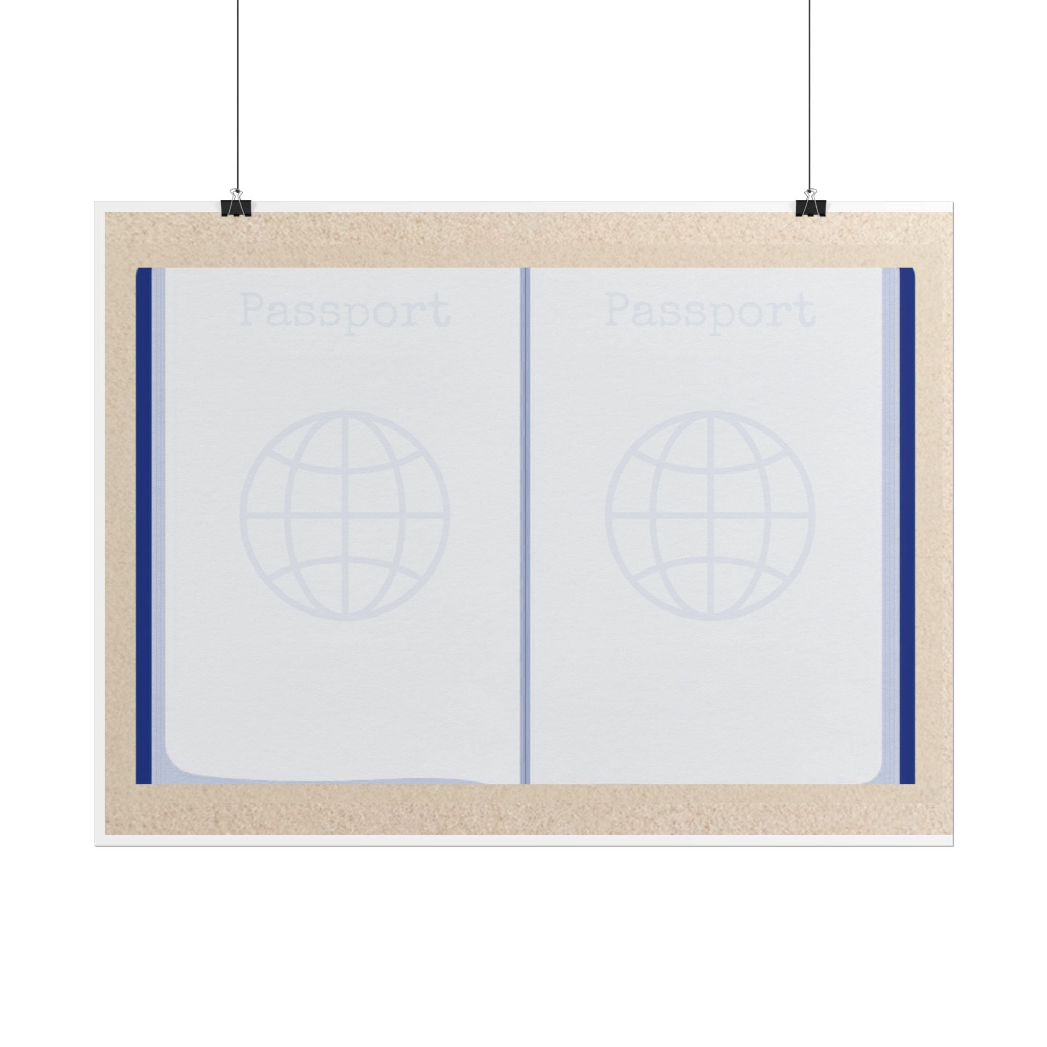 Book Passport Poster