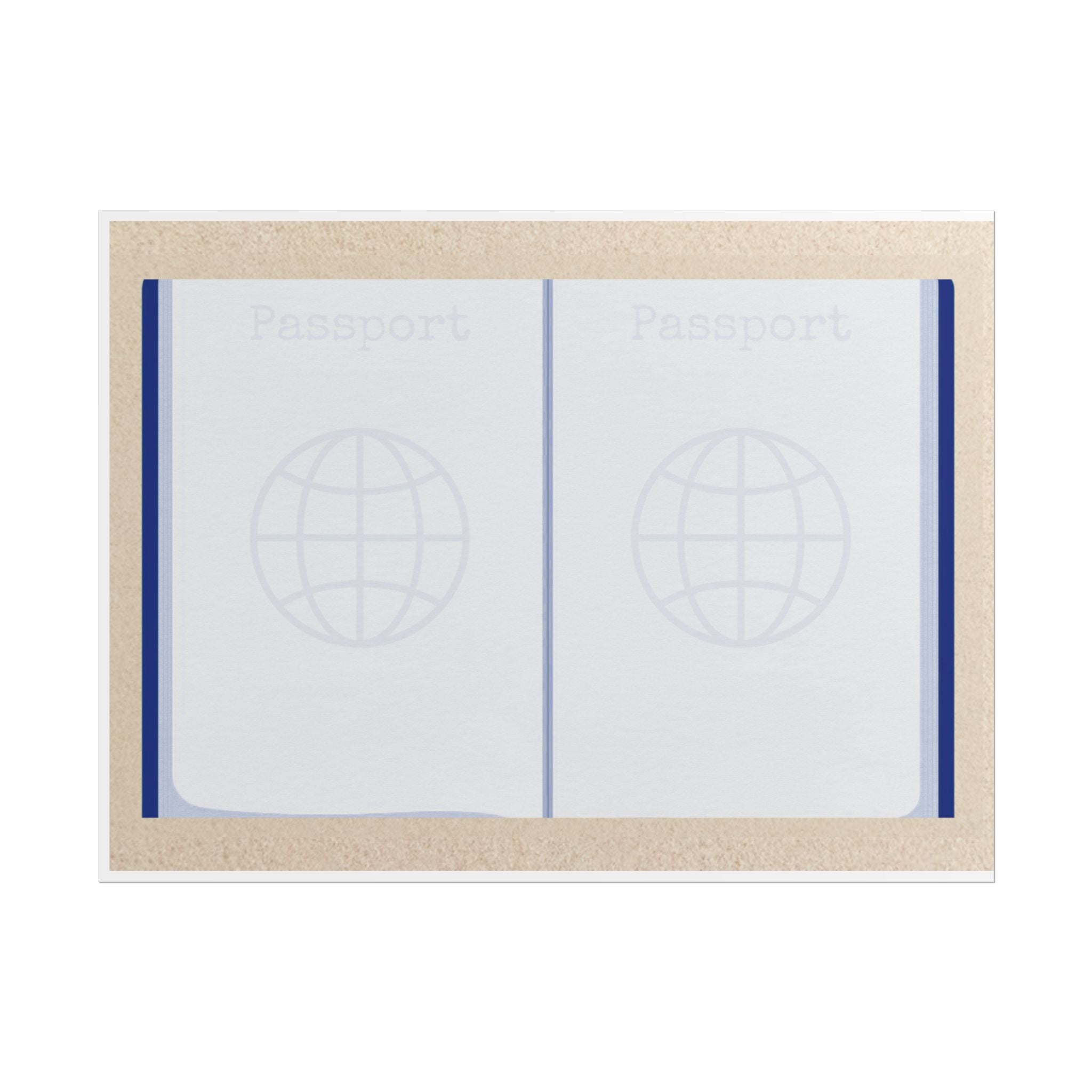 Book Passport Poster