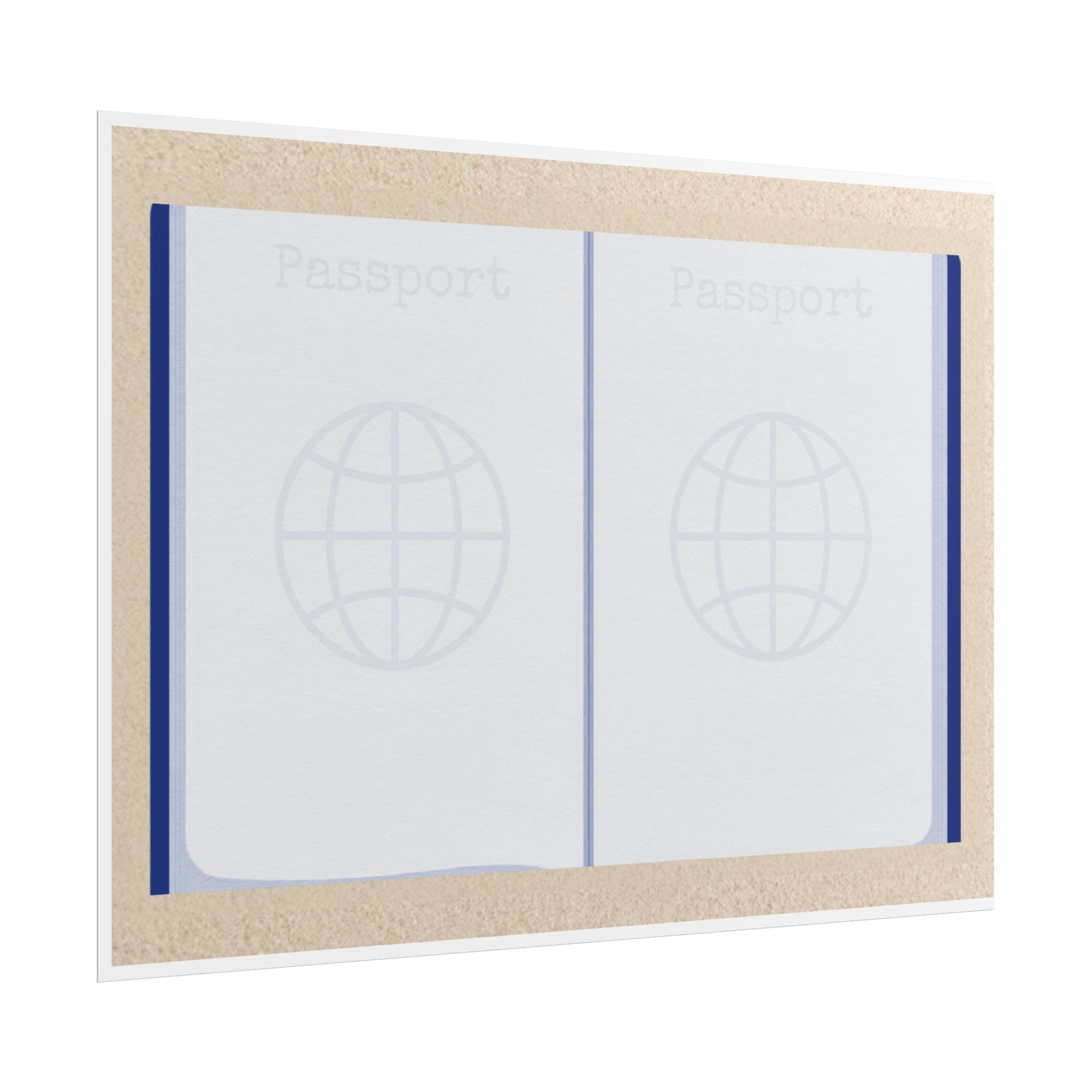 Book Passport Poster